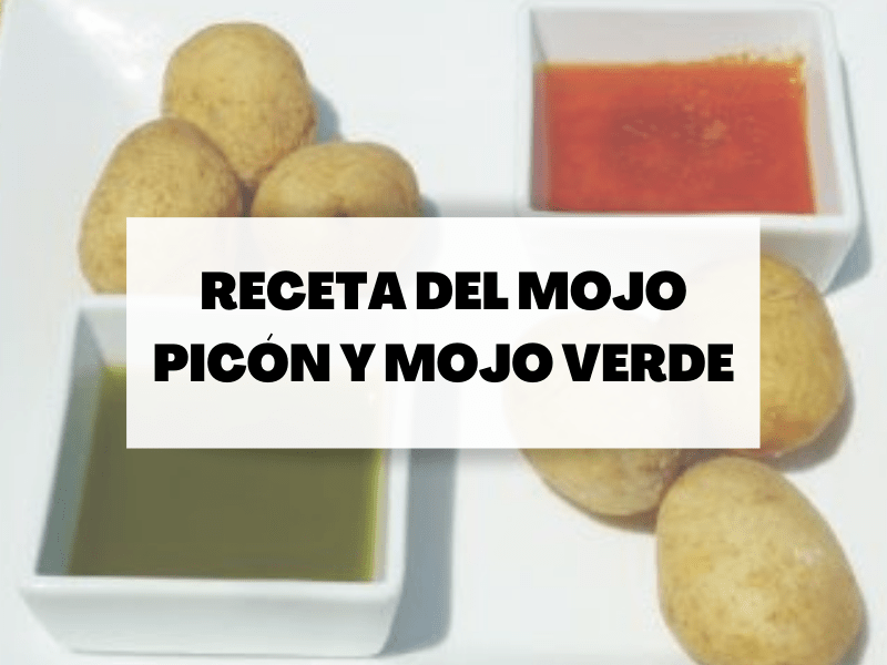 Receta de mojo picón y mojo verde: Los dos tesoros de las Islas Canarias