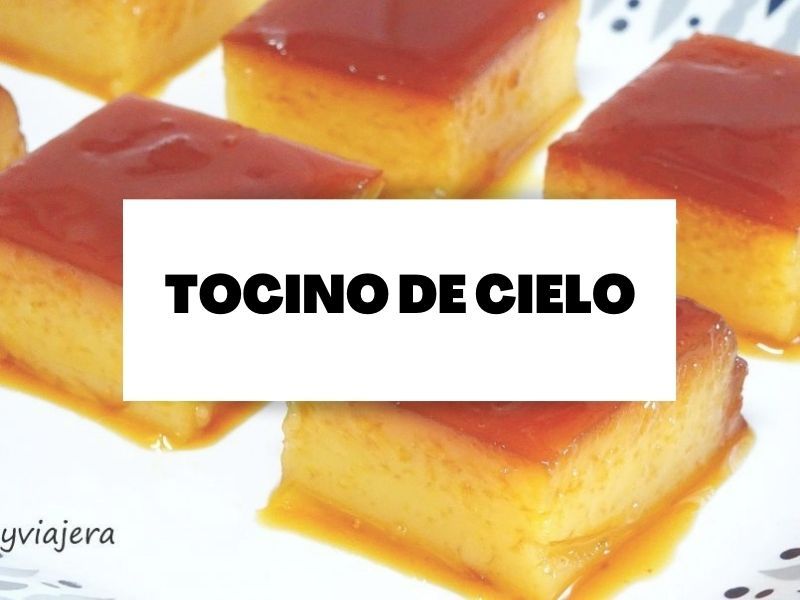 Receta de tocino de cielo